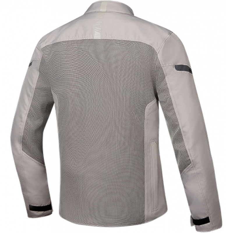 Motociklininko striukė IXON Fresh Slim pilkai smėlio spalvos