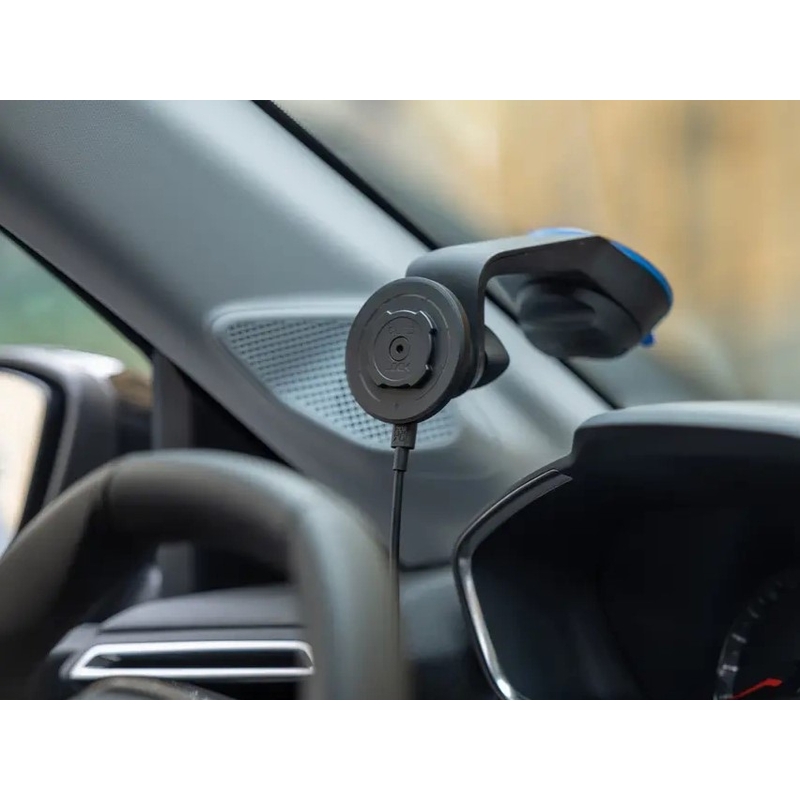 Telefono laikiklis su siurbtuku priekiniam stiklui ir prietaisų skydeliui tvirtinti "Quad Lock®" priekinio stiklo ir prietaisų skydelio laikiklis