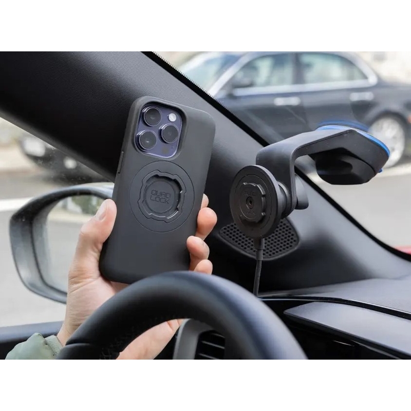 Telefono laikiklis su siurbtuku priekiniam stiklui ir prietaisų skydeliui tvirtinti "Quad Lock®" priekinio stiklo ir prietaisų skydelio laikiklis