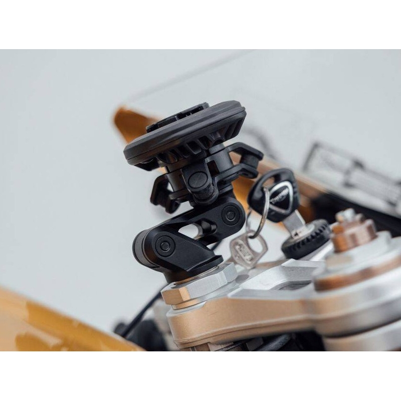 Vandeniui atspari galvutė su "Quad Lock®" USB oro sąlygoms atsparia belaidžio įkrovimo galvute