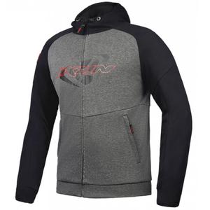 Motociklininko džemperis su gobtuvu IXON Touchdown black-anthracite