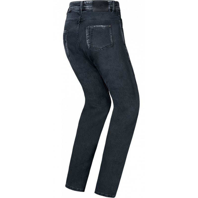 Moteriški motociklininko džinsai IXON Dany wash washed black