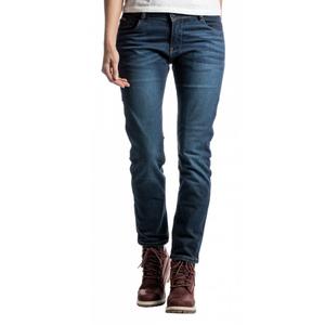 Moteriški motociklininko džinsai IXON Billie washing blue