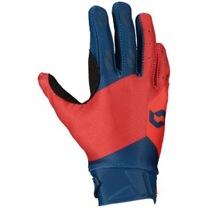 Vaikiškos motokroso pirštinės SCOTT EVO TRACK mėlyna-neoninė raudona