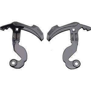 LS2 FF900 šalmo "Plexi" rankenos 2 vnt. juodos spalvos