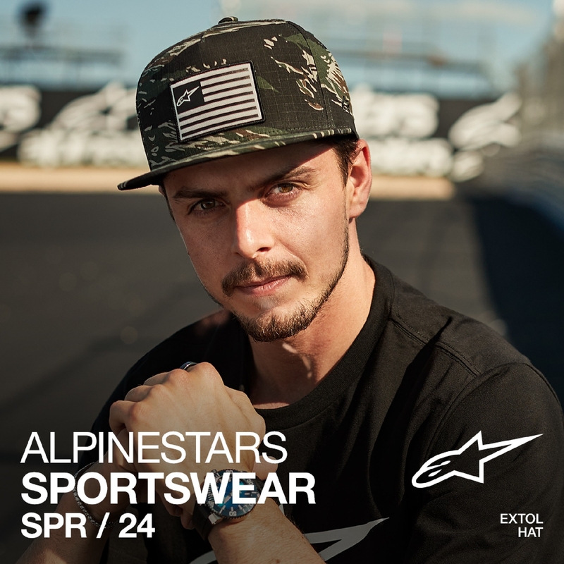 Alpinestars Extol Snapback kepurė camo green