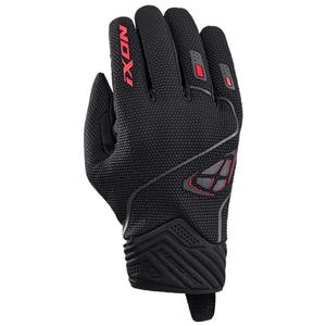 Motociklininko pirštinės IXON Hurricane 2 juoda-raudona