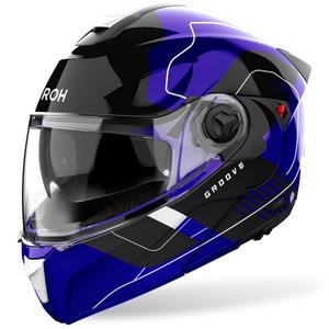 Výklopná helma Airoh Specktre Groove lesklá modrá