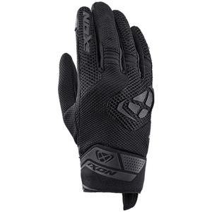 Moteriškos IXON Mig 2 Airflow motociklininko pirštinės Black