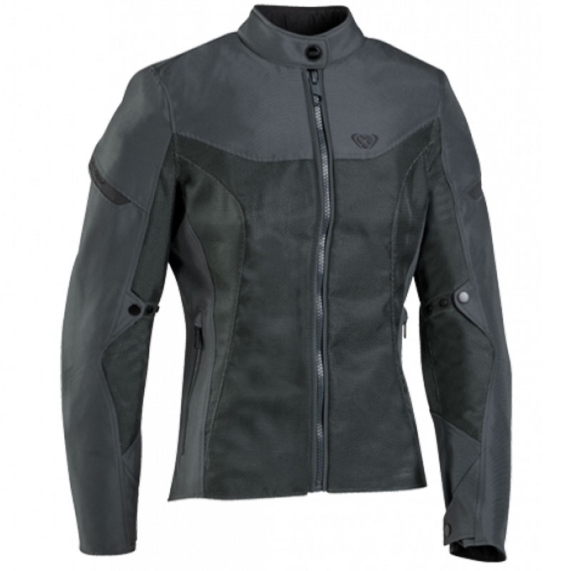 Moteriška motociklininko striukė IXON Fresh Lady chaki spalvos