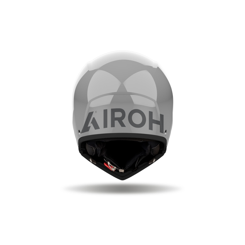 Modulinis motociklininko šalmas "Airoh J110" Spalva blizgi cemento pilka