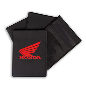 "Honda" techninės licencijos dangtelis raudonas