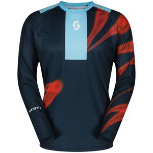 Motokroso marškinėliai SCOTT EVO Dirt blue-red išpardavimas