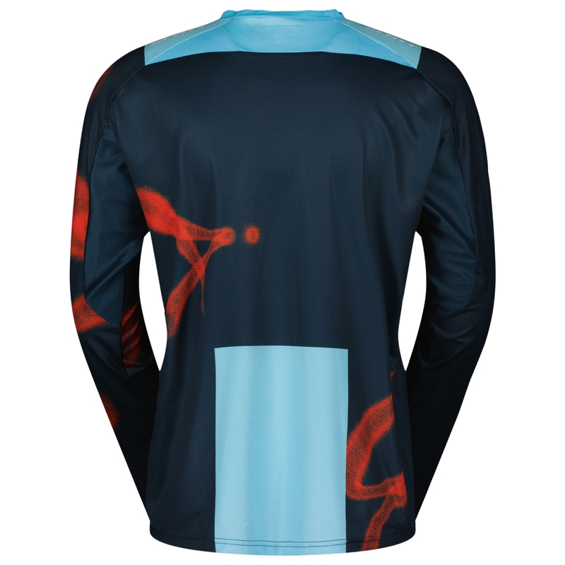 Motokroso marškinėliai SCOTT EVO Dirt blue-red išpardavimas