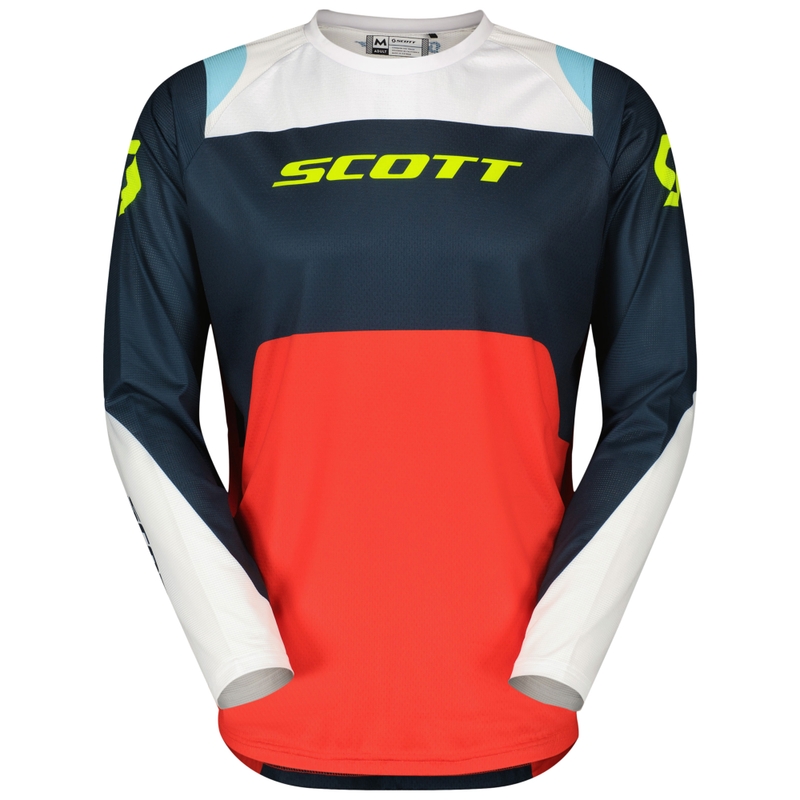 Motokroso marškinėliai SCOTT EVO Race blue-red