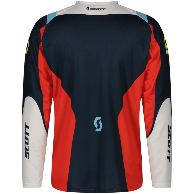 Motokroso marškinėliai SCOTT EVO Race blue-red