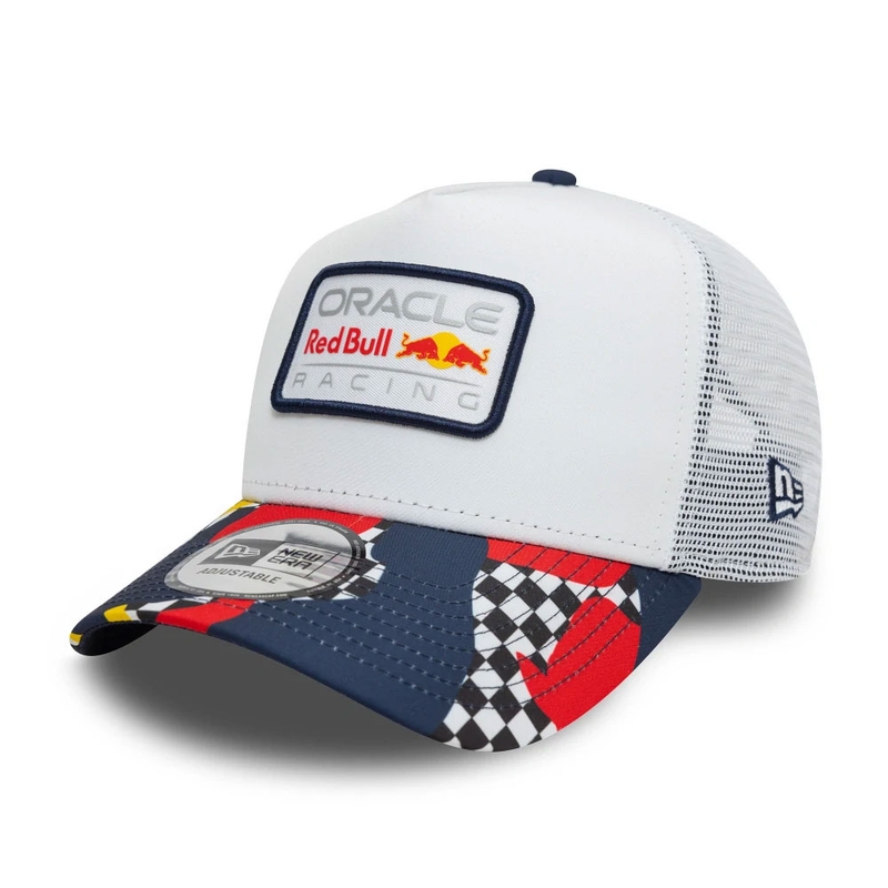 "Oracle Red Bull Racing" retro kepuraitė balta