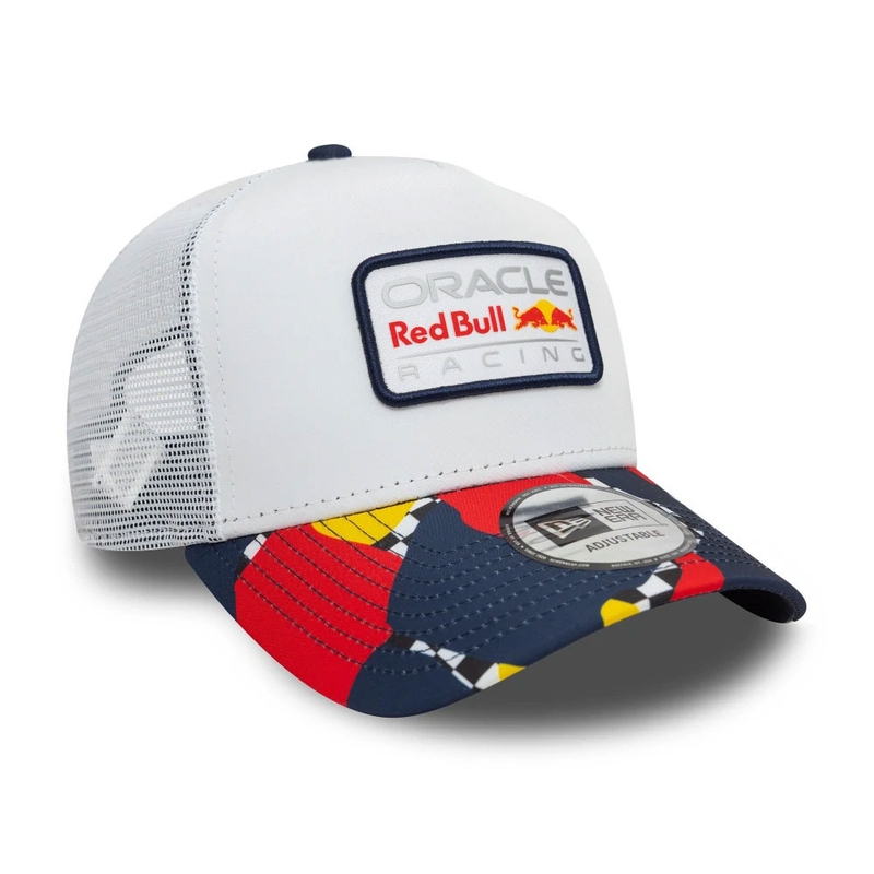 "Oracle Red Bull Racing" retro kepuraitė balta