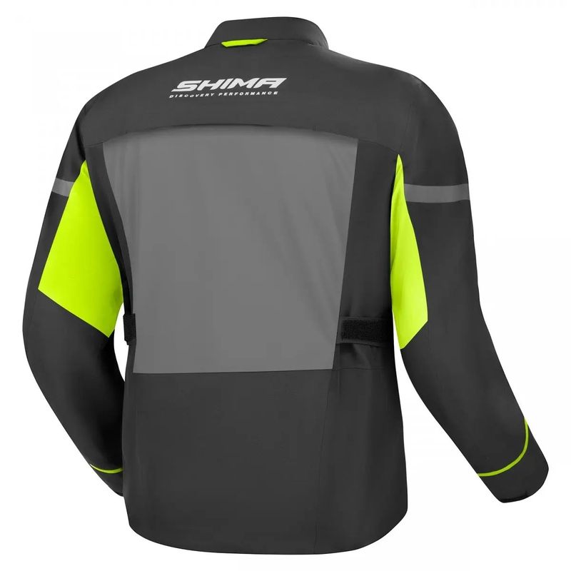 "Shima Alpha" fluoro spalvos motociklininko striukė