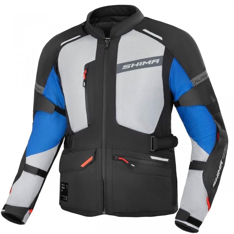 Motociklininko striukė Shima Alpha blue