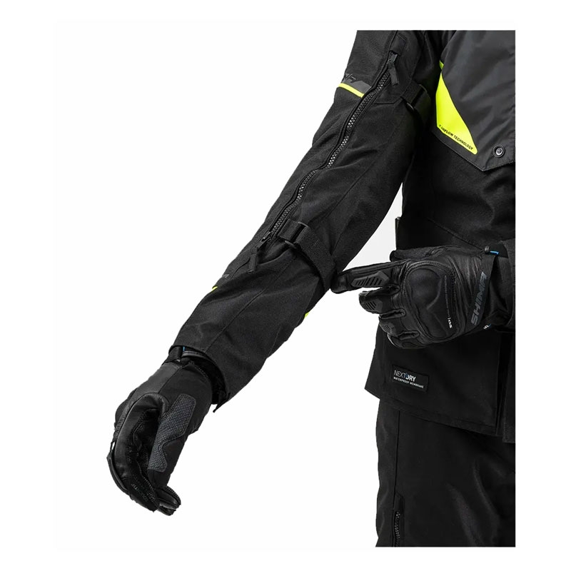 Motociklininko striukė Shima Runner black-fluo yellow