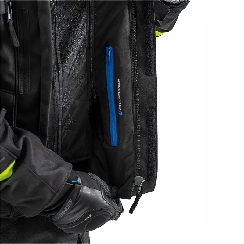 Motociklininko striukė Shima Runner black-fluo yellow