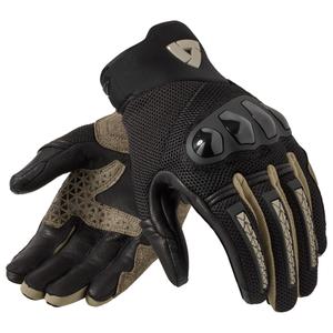 "Revit Speedart Air" motociklininko pirštinės pilkai smėlio spalvos