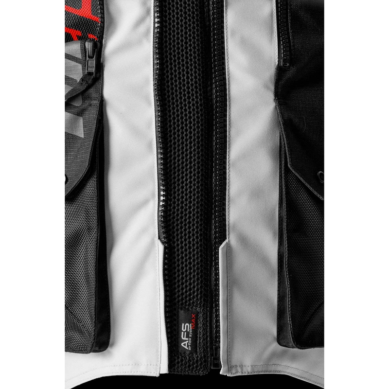 Furygan Montroc Kevlar® Primaloft® 3IN1+ motociklo striukė, juoda-smėlinė-raudona