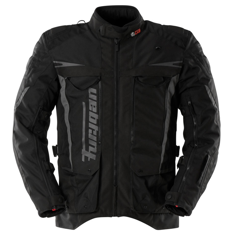 Furygan Montroc Kevlar® Primaloft® 3IN1+ motociklo striukė, juoda