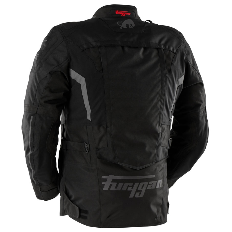 Furygan Montroc Kevlar® Primaloft® 3IN1+ motociklo striukė, juoda