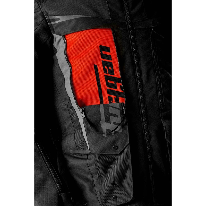 Furygan Montroc Kevlar® Primaloft® 3IN1+ motociklo striukė, juoda