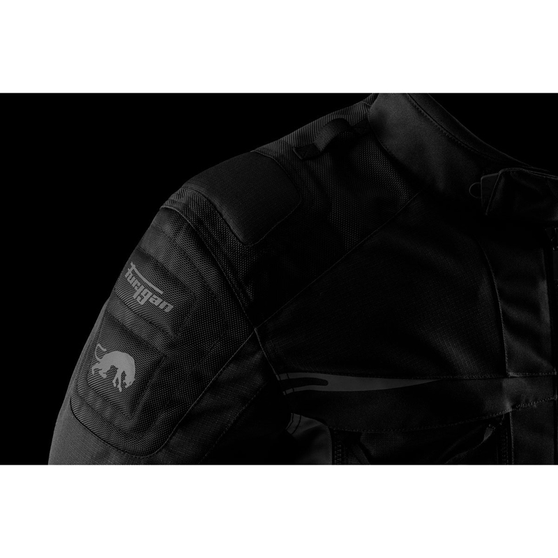 Furygan Montroc Kevlar® Primaloft® 3IN1+ motociklo striukė, juoda