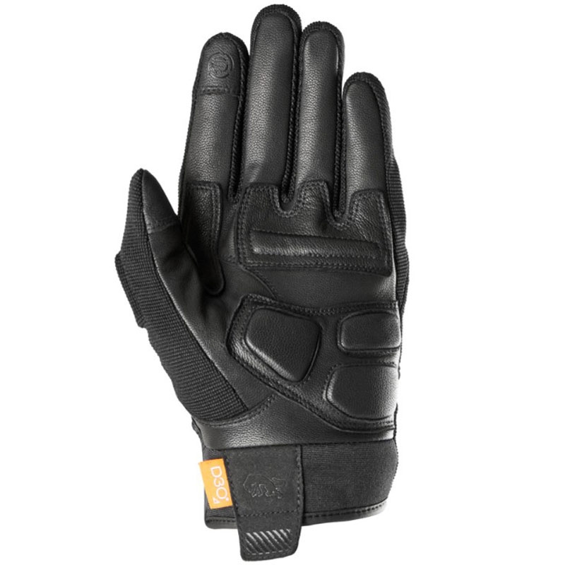 Motociklininko pirštinės Furygan Jet D3O Evo juoda ir balta