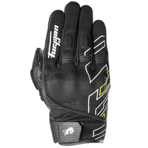 Motociklininko pirštinės Furygan Jet Neon D3O juoda-balta-fluo geltona