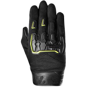 Furygan Shade Black-Fluo Yellow motociklininko pirštinės