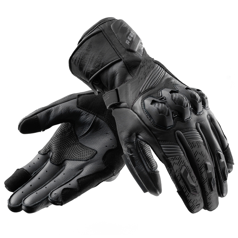 Motociklininko pirštinės Rebelhorn Viper black