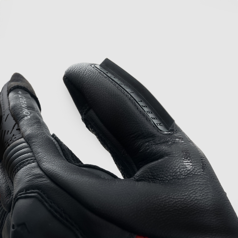 Motociklininko pirštinės Rebelhorn Viper black