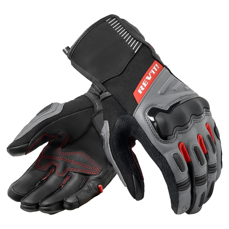 Motociklininko pirštinės Revit Sand 5 H2O black-grey
