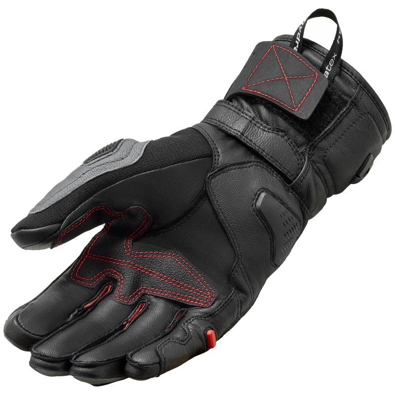 Motociklininko pirštinės Revit Sand 5 H2O black-grey