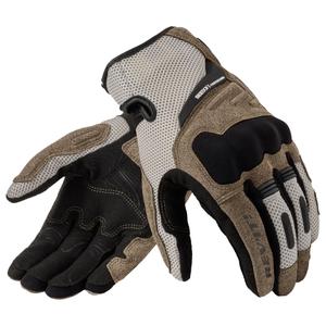Moteriškos "Revit Cavern" motociklininko pirštinės Sand Black