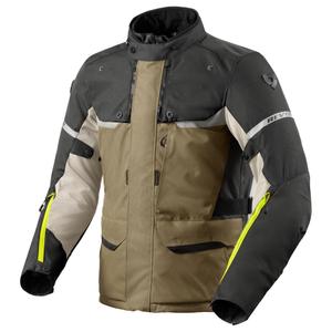 "Revit Outback 4 H2O" motociklininko striukė žalia-antracitinė