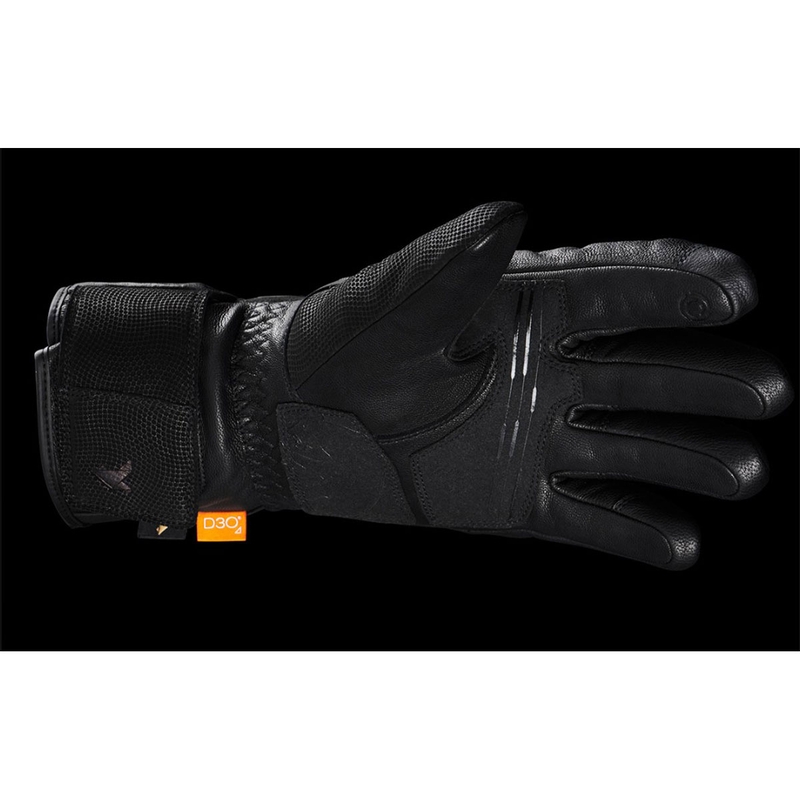 Furygan Land Ultra DK D3O® Thindown® motociklininko pirštinės Black
