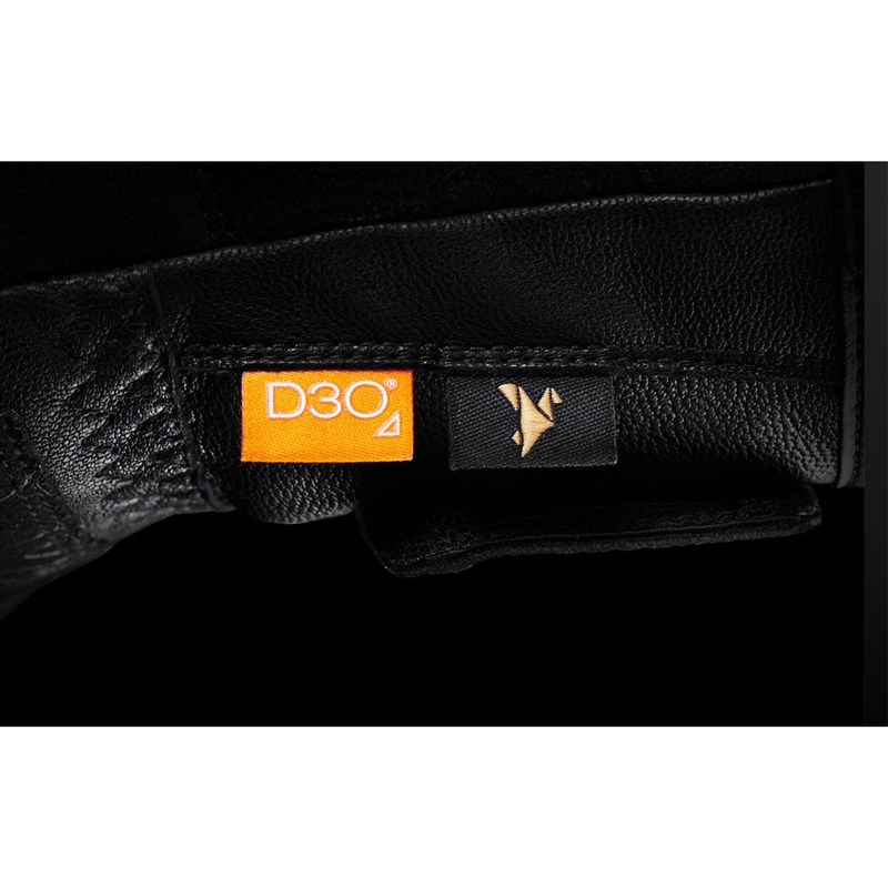 Furygan Land Ultra DK D3O® Thindown® motociklininko pirštinės Black