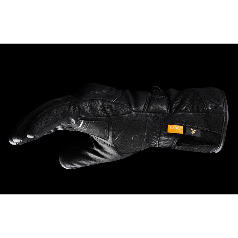 Furygan Land Ultra DK D3O® Thindown® motociklininko pirštinės Black