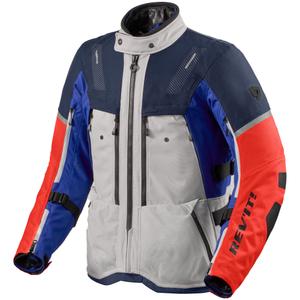 Motociklininko striukė Revit Sand 5 H2O silver-blue