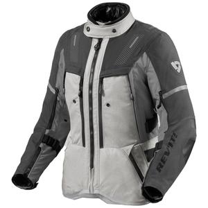 Moteriška motociklininko striukė Revit Sand 5 H2O silver-anthracite