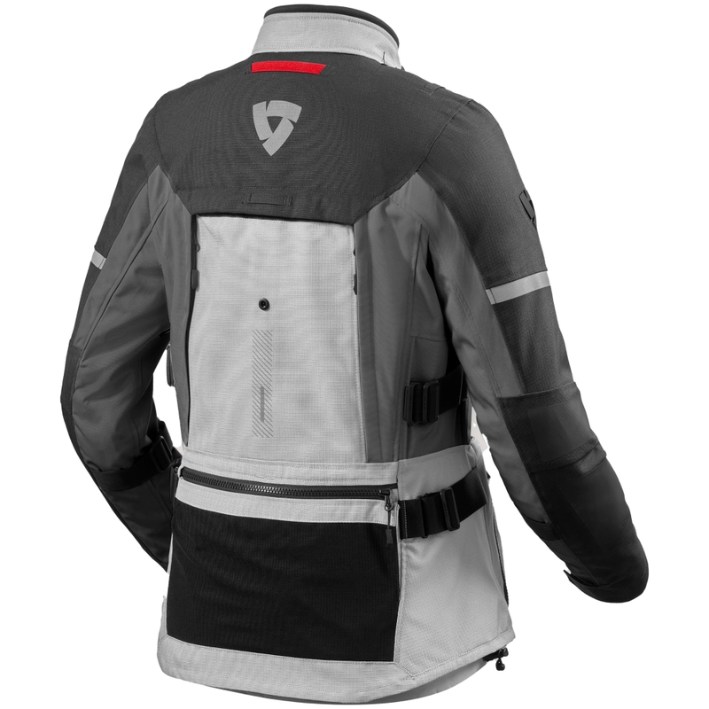 Moteriška motociklininko striukė Revit Sand 5 H2O silver-anthracite
