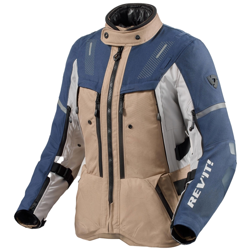 Moteriška Revit Sand 5 H2O motociklininko striukė sand-blue