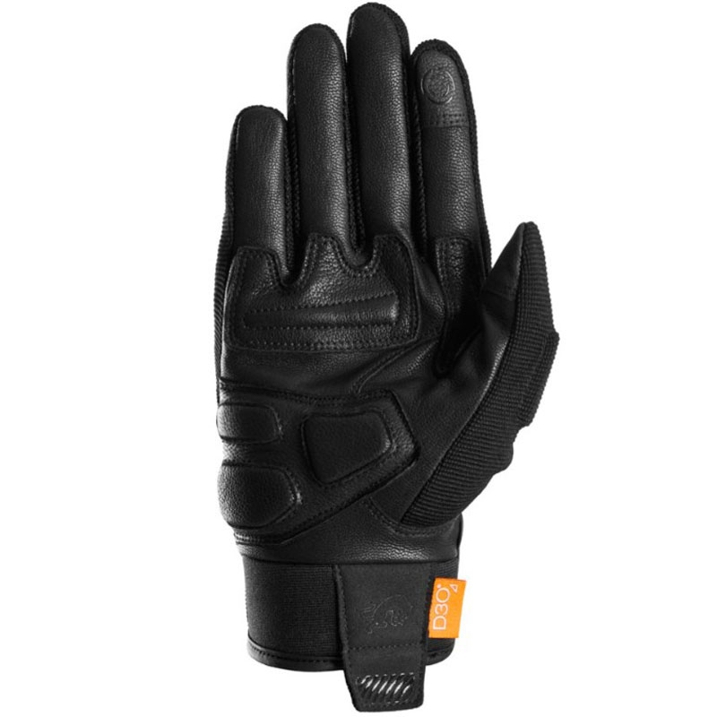 Moteriškos Furygan Jet Lady D3O® Evo Black and Gold motociklininko pirštinės