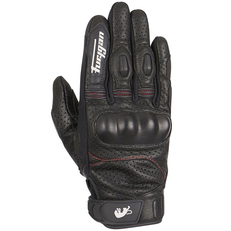 Furygan TD21 Lady ventiliuojamos motociklininko pirštinės Black